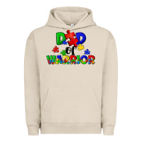 Pigment French Oak Dad of warrior Urban Hoodie - CowGirlArtShop