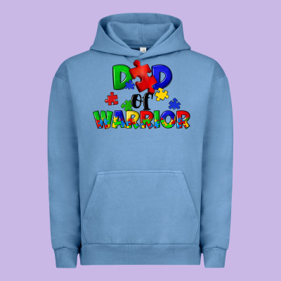 Dad Of Warrior Urban Hoodie Designed By Cowgirlartshop