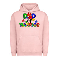 Pigment Salmon Dad of warrior Urban Hoodie - CowGirlArtShop