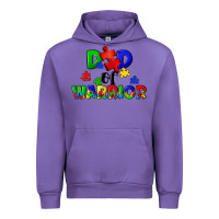 Tulip Dad of warrior Urban Hoodie - CowGirlArtShop