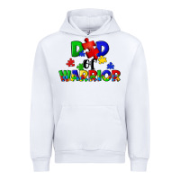 White Dad of warrior Urban Hoodie - CowGirlArtShop