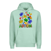 Seafoam autism Premium Hoodie - JahusDesignShop