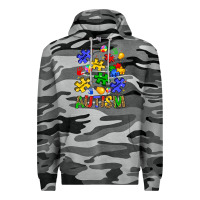 Slate Camo autism Premium Hoodie - JahusDesignShop