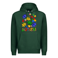 Sports Green autism Premium Hoodie - JahusDesignShop