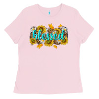 Bubblegum Pink blessed tbw Ladies Tee - texasbilliewilder