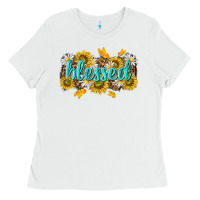 White blessed tbw Ladies Tee - texasbilliewilder