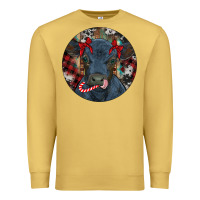 Antique Gold Black Angus Calf Christmas Premium Sweatshirt - RanaPortraitStore