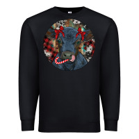 Black Black Angus Calf Christmas Premium Sweatshirt - RanaPortraitStore