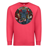 Cardinal Black Angus Calf Christmas Premium Sweatshirt - RanaPortraitStore