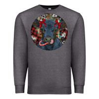 Charcoal Heather Black Angus Calf Christmas Premium Sweatshirt - RanaPortraitStore
