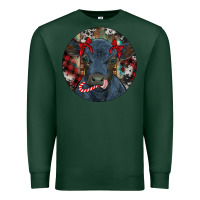 Sports Green Black Angus Calf Christmas Premium Sweatshirt - RanaPortraitStore