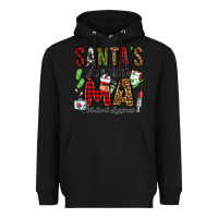 Black santa's favorite ma medical assistant Heavyweight Hoodie - Jasminsmagicworld
