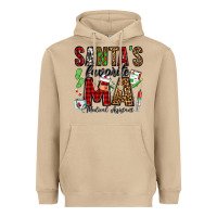 Mushroom santa's favorite ma medical assistant Heavyweight Hoodie - Jasminsmagicworld