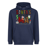 Navy santa's favorite ma medical assistant Heavyweight Hoodie - Jasminsmagicworld