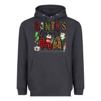 Smoke santa's favorite ma medical assistant Heavyweight Hoodie - Jasminsmagicworld
