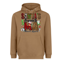 Toasted Coconut santa's favorite ma medical assistant Heavyweight Hoodie - Jasminsmagicworld