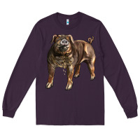 Plum Duroc Pig Long Sleeve Tee - LillyAllenDesigns