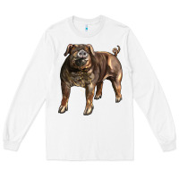 White Duroc Pig Long Sleeve Tee - LillyAllenDesigns
