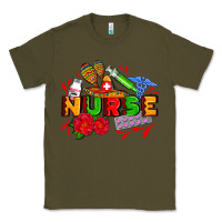 Army Green mexican nurse Classic Tee - AdoDesignShop