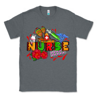 Charcoal Heather mexican nurse Classic Tee - AdoDesignShop