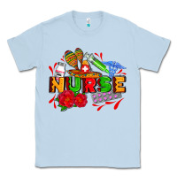 Dusty Blue mexican nurse Classic Tee - AdoDesignShop