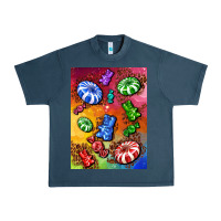 Midnight Navy candies  air freshener Urban Heavy Tee - AdoDesignShop