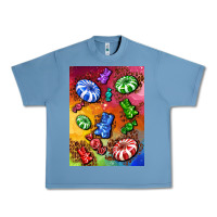 Pebble Blue candies  air freshener Urban Heavy Tee - AdoDesignShop
