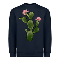 Navy cactus 2 Heavyweight Sweatshirt - JahusDesignShop