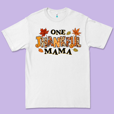 One Thankful Mama Premium Tee Designed By Texasbilliewilder