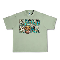 Oil Green blessed mama Urban Heavy Tee - JahusDesignShop