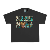 Pigment Black blessed mama Urban Heavy Tee - JahusDesignShop