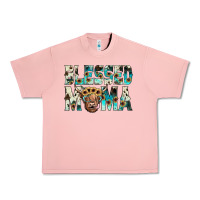 Salmon blessed mama Urban Heavy Tee - JahusDesignShop