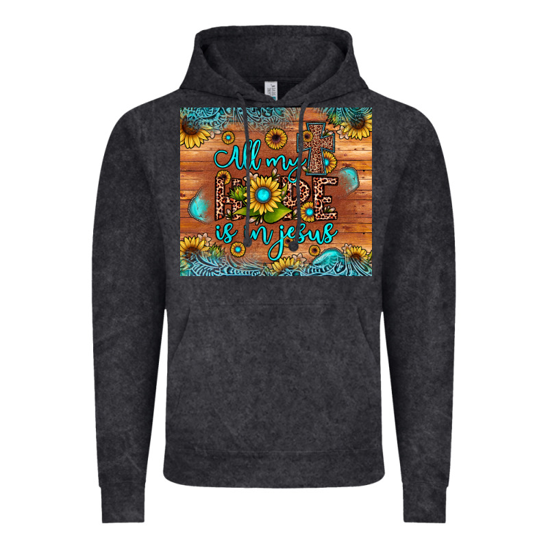 All My Hope Is In Jesus Vintage Hoodie by JahusDesignShop | Teevron