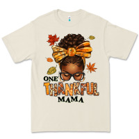 Bone one thankful mama afro messy bun Premium Tee - texasbilliewilder