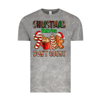 Christmas Calories Dont Count With  Christmas Tree Cake And Cookies Ad Vintage Tee | Teevron