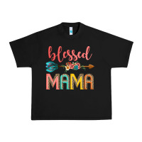 Black blessed mama Urban Heavy Tee - JahusDesignShop