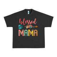 Pigment Black blessed mama Urban Heavy Tee - JahusDesignShop
