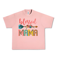 Salmon blessed mama Urban Heavy Tee - JahusDesignShop