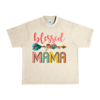 Sandshell blessed mama Urban Heavy Tee - JahusDesignShop