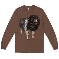 Chestnut Baby Hampshire Pig Long Sleeve Tee - LillyAllenDesigns