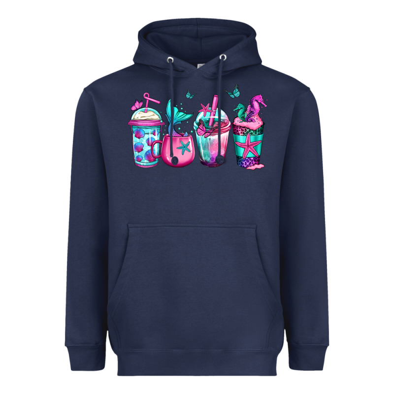 Mermaid Underwater Coffee Heavyweight Hoodie by Jasminsmagicworld | Teevron