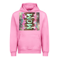 Fuchsia Pink Mom leopard Urban Hoodie - CowGirlArtShop
