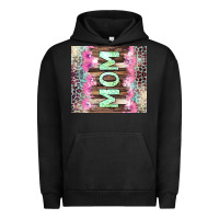 Pigment Black Mom leopard Urban Hoodie - CowGirlArtShop