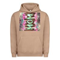 Pigment Burro Mom leopard Urban Hoodie - CowGirlArtShop