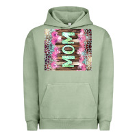 Pigment Oil Green Mom leopard Urban Hoodie - CowGirlArtShop