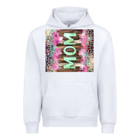 White Mom leopard Urban Hoodie - CowGirlArtShop