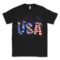 Black god bless the usa Classic Tee - NancyCooperArtShop