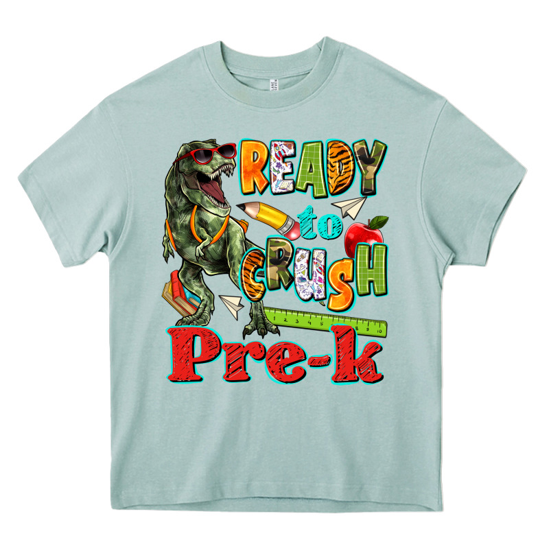 Ready To Crush Pre K Heavy Core Tee by texasbilliewilder | Teevron