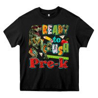 Black ready to crush pre k Heavy Core Tee - texasbilliewilder