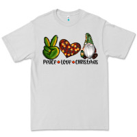 Dove Grey peace love gnomes christmas Premium Tee - RanaPortraitStore